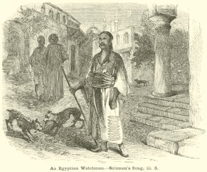 Egyptský hlídač, Solomons Song, iii, 3 od English School