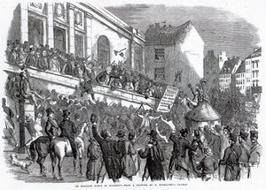 An Election Scene at Kilkenny, ilustrace z 