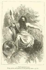 Essay on Man (rytina) od English School