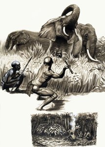 Starověké národy světa: Tiny Trappers of the Jungle od English School