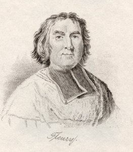 Andre-Hercule de Fleury, biskup z Frejus, z 