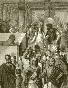 Antonius a Kleopatra v Egyptě od English School