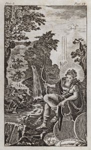 Apollo (rytina) od English School
