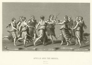 Apollo a múzy od English School