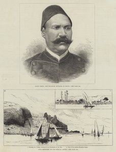 Arabi Pasha a Sketches of Egypt (rytina) od English School