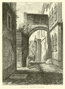 Oblouk Ecce Homo, Jeruzalém od English School