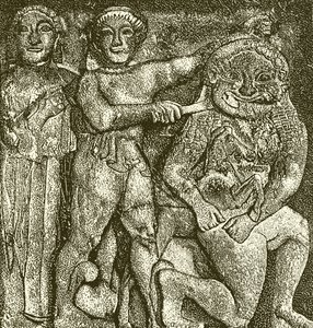 Archaická Metope od Selinus od English School
