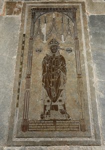 Arcibiskup Thomas Cranley, 1417 (mosaz) od English School