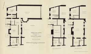 Architektonické plány Crosby Place od English School