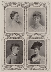 Aristokracie (rytina) od English School
