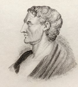 Aristoteles, z „Crabbes Historical Dictionary“, vydaného v roce 1825 od English School
