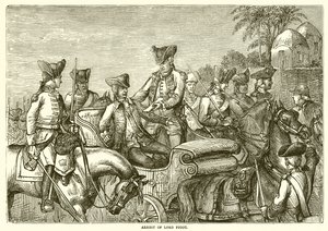 Zatčení lorda Pigota (1776) od English School