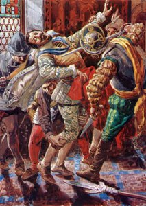 Zavraždění Jindřicha I., vévody z Guise, tělesnou stráží krále Jindřicha III. od English School