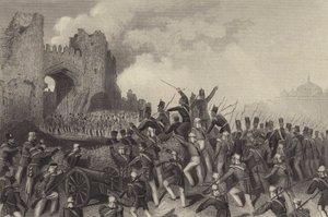 Assault of Delhi - dobytí Kašmírské brány od English School