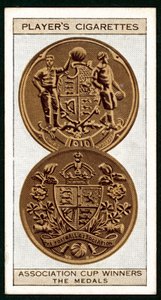 Vítězové poháru asociace, medaile (litho) od English School