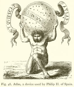 Atlas, zařízení používané Španělem Filipem II od English School