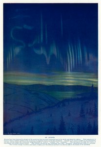 Aurora (barevná litografie) od English School