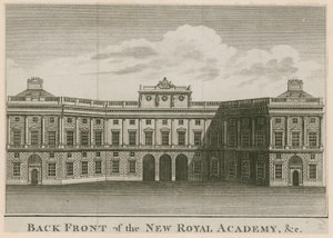 Zadní strana nové Královské akademie od English School