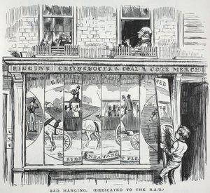 Bad Hanging (věnováno R.A.s), ilustrace z Punch od English School