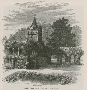 Taneční sál v holandské zahradě, Holland House od English School