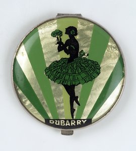Ballerina Powder Compact, výrobce Dubarry, 1920-30 od English School