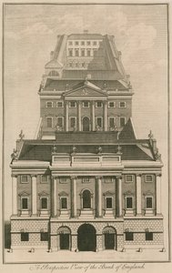 Bank of England, George Sampsons Building, 1734 od English School