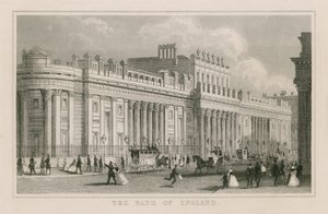 Bank of England, Sir John Soanes South Front, 1823 od English School