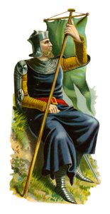Nositel praporu krále Edwarda I., 1274-1307 od English School