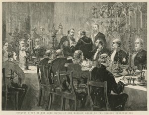 Banket pořádaný primátorem v Panském domě od English School