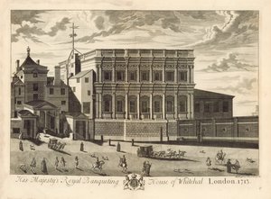 Hodovní dům, Whitehall, 1713 od English School