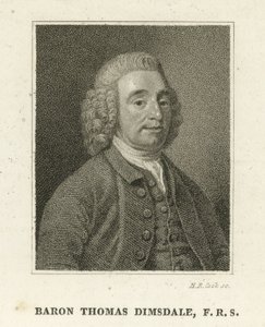 Baron Thomas Dimsdale (rytina) od English School