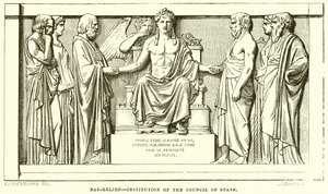 Bas-Relief--Instituce Státní rady