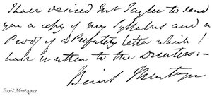 Basil Montague od English School