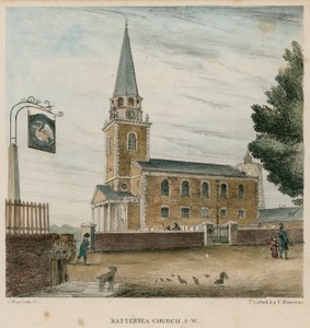 Kostel Battersea, Surrey od English School