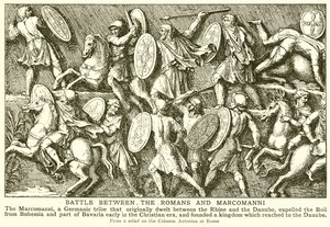 Bitva mezi Římany a Markomany