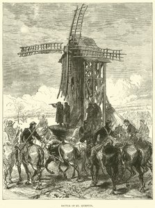 Bitva u St Quentin, leden 1871 od English School