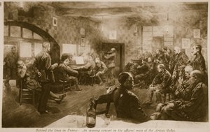 Za frontou ve Francii, 1914-19 od English School