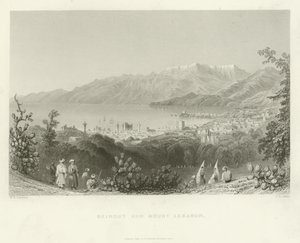Bejrút a hora Libanon, 1837 od English School