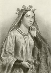 Berengaria, choť krále Richarda I od English School