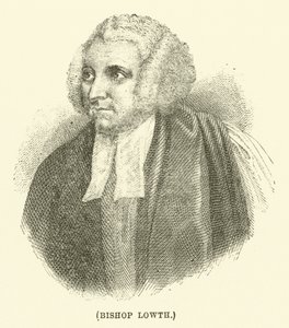 Bishop Lowth (rytina) od English School