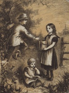 Blackberrying (barevné rytí) od English School