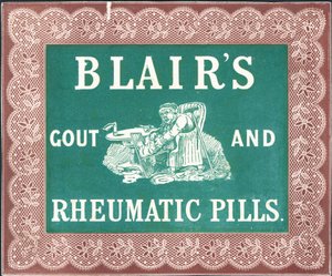 Blairs dna a revmatické pilulky od English School