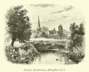 Blakes Backwater, Abingdon Lock od English School