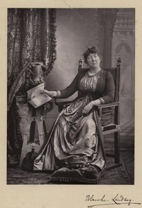 Blanche Lindsay , anglický umělec a básník od English School