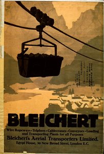 Bleichert inženýrský plakát