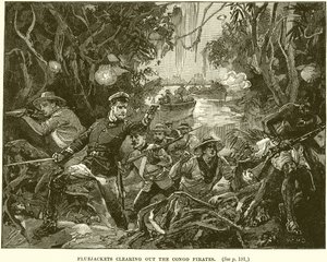 Bluejackets vyklízení Kongo Pirates od English School