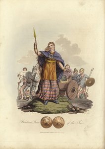 Boadicea, královna Iceni od English School
