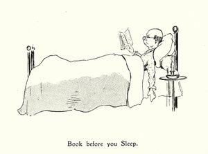 Book Before You Sleep; Look Before You Leap (litografie) od English School