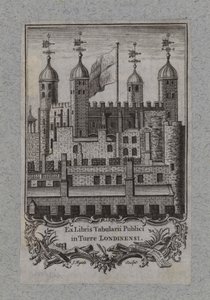 Book Plate, Tower of London od English School