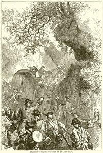 Braddocks Forces překvapila Ambuscade od English School